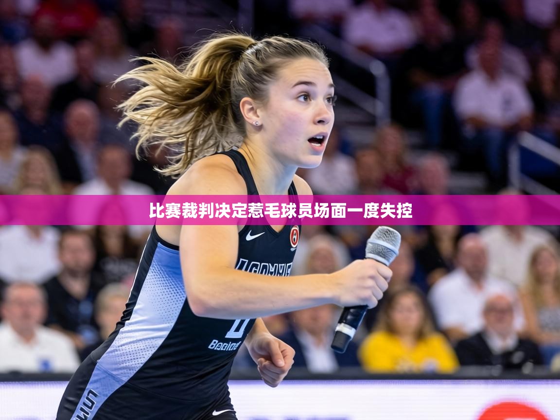 比赛裁判决定惹毛球员场面一度失控  第2张