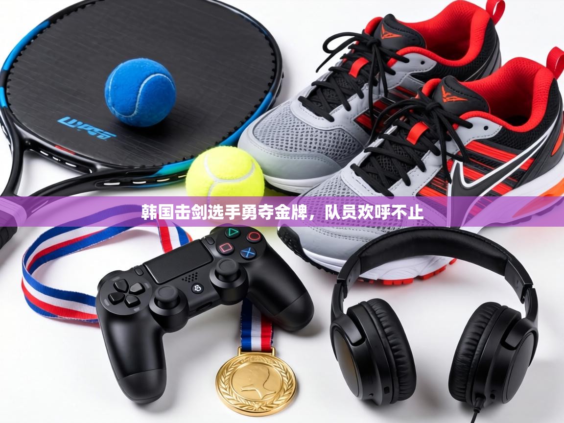 韩国击剑选手勇夺金牌,队员欢呼不止 第2张