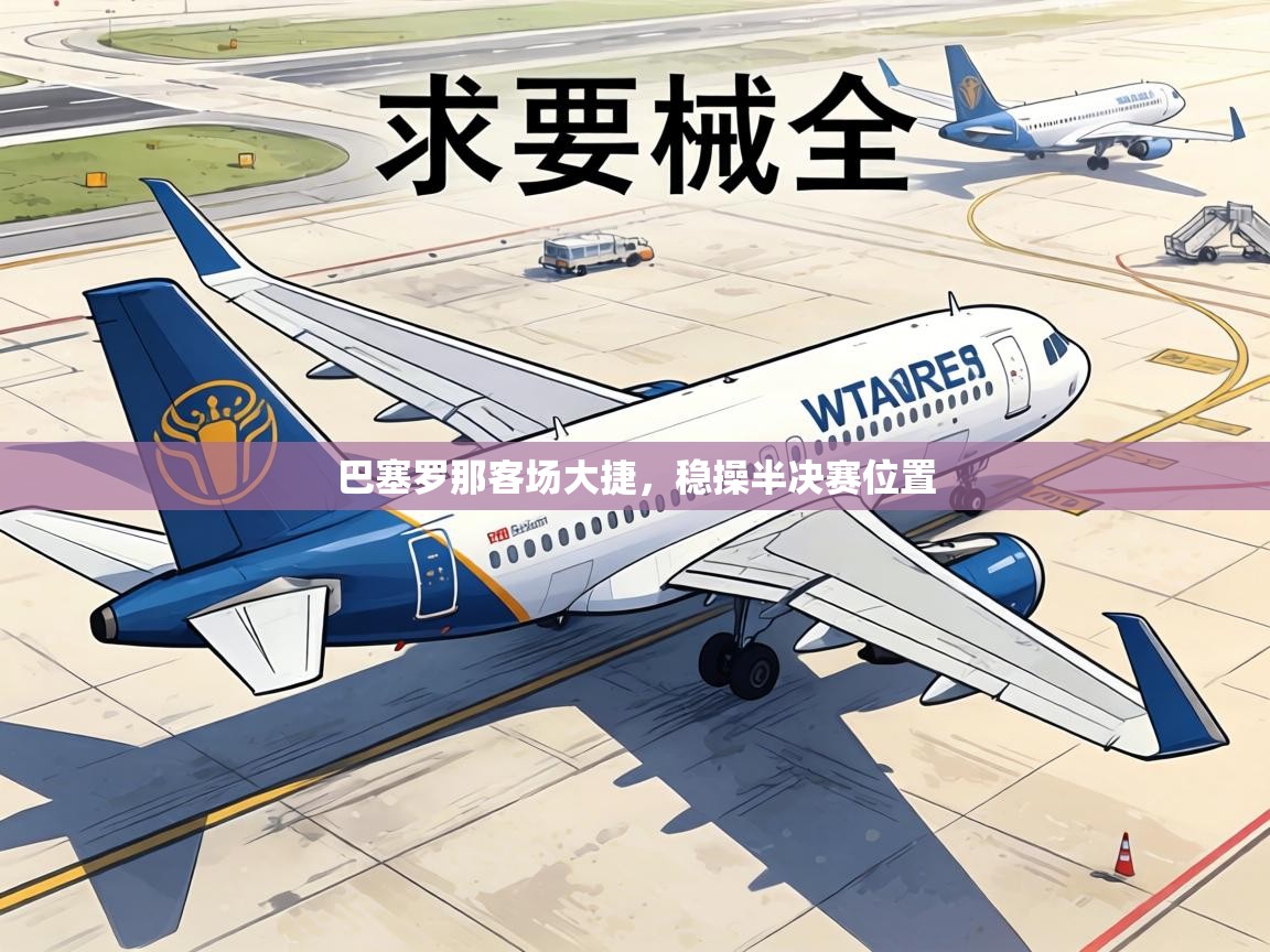 巴塞罗那客场大捷，稳操半决赛位置  第2张